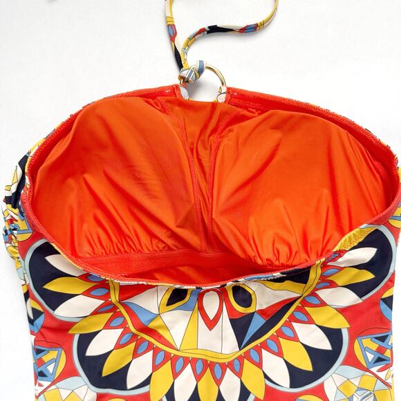 NEW TORY BURCH 'Kaleidoscope' One-piece Swimsuit - Size L - Picture 6 of 8